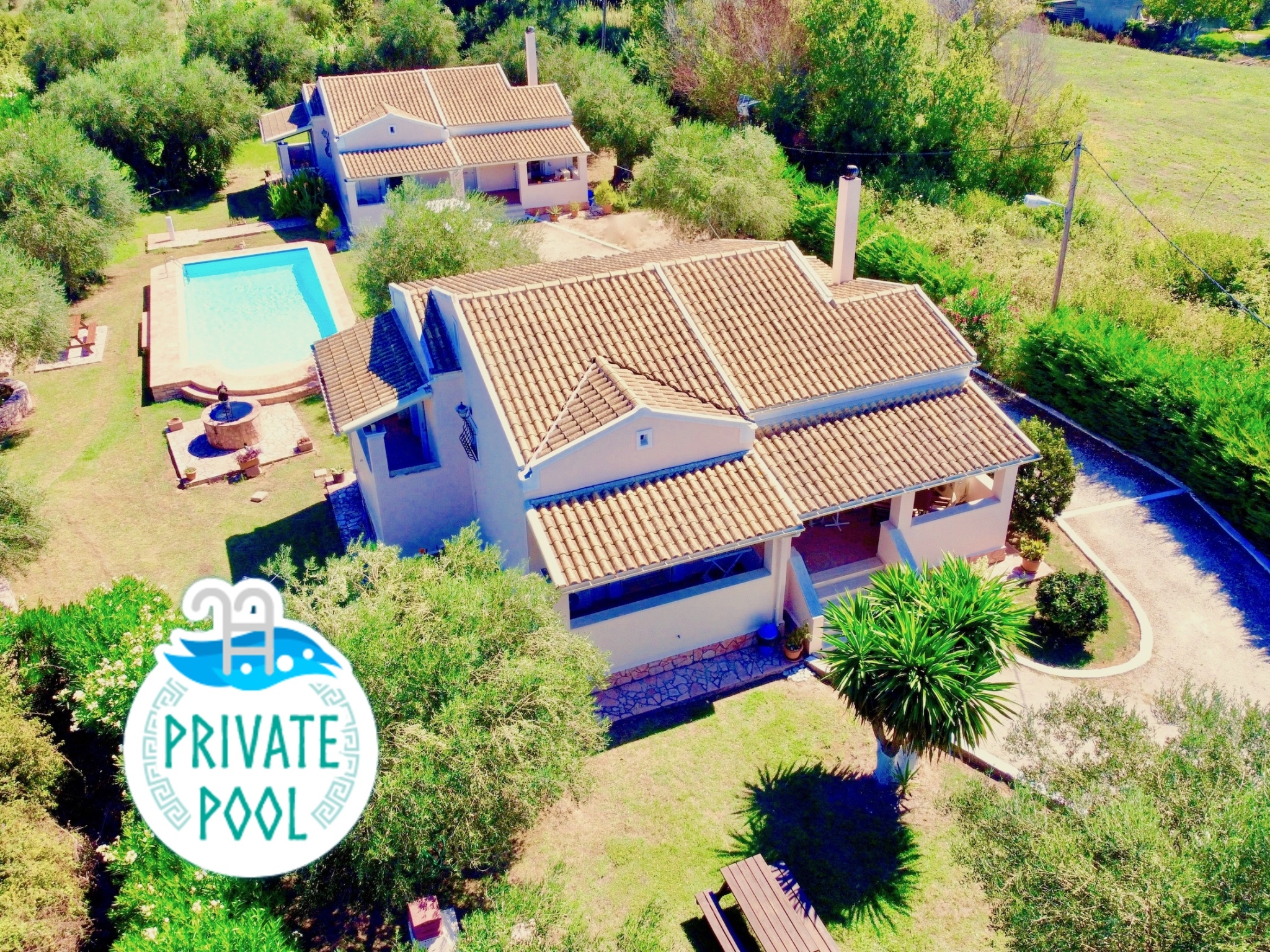 Kostas Beach Estate with private pool